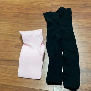 Baby girl tights, size 6-12 months